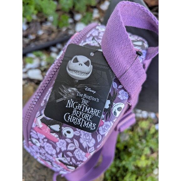 Mini Backpack  NBC Nightmare Before Christmas. Pink and purple Brand new BNWT main image 4